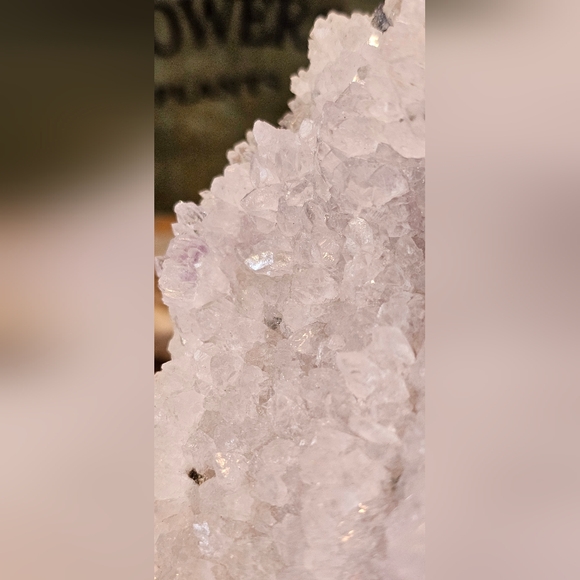 Large Natural Clear Quartz w/light Pink Hue - Picture 5 of 16